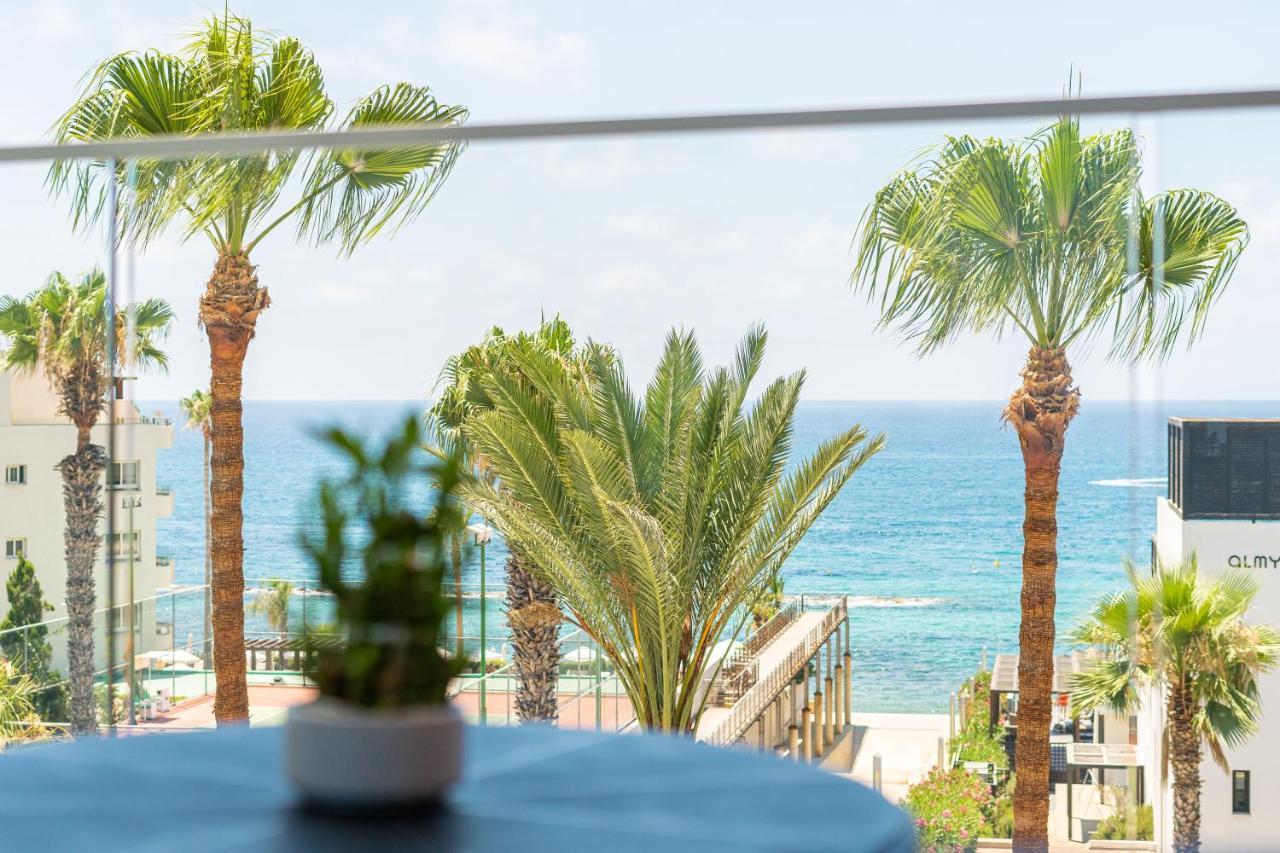 Waterside Sea View Apartments Paphos Exterior foto